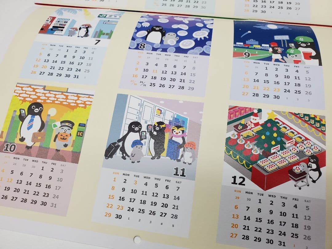 【非売品】Suica ペンギン　壁掛け　カレンダー2026