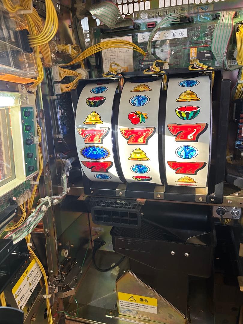 パチスロ実機　初代秘宝伝