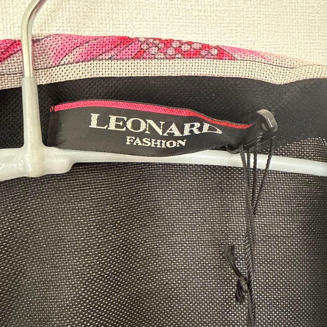 レオナール　コットンオープンシャツ　13号