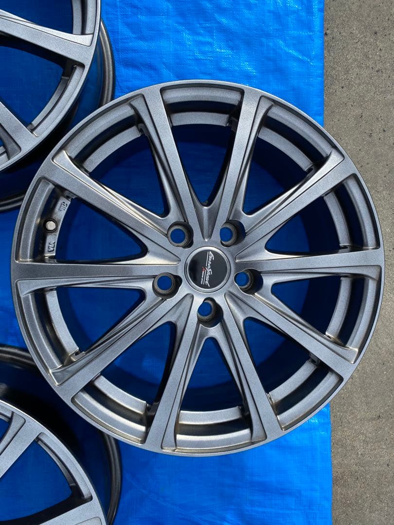 【tyubu①】ユーロスピードV25 17インチ ホイール2本