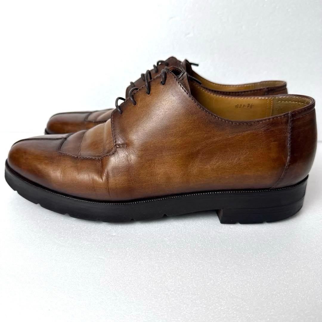 【美品】Berluti エプロンフロントダービー　7 1/2
