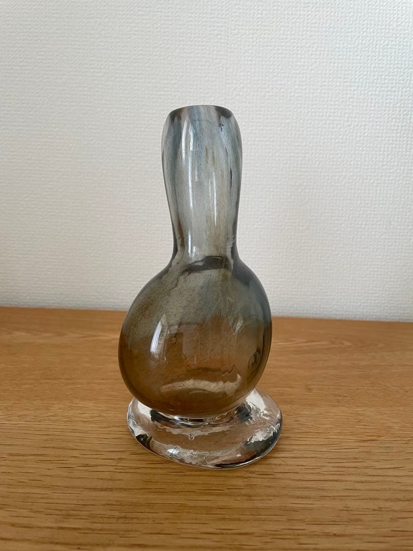 【お値下げ】LAN glasswork ガラス 花器 フラワーベース