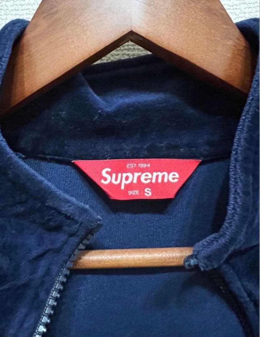 Supreme Velour Track Jacket Sサイズ