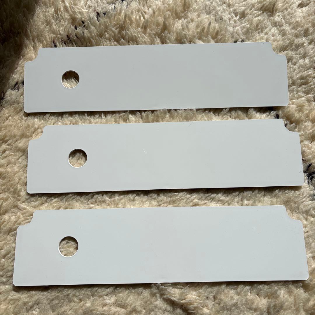 ボビーワゴン 3段5トレイ　ホワイト(IDカード有)