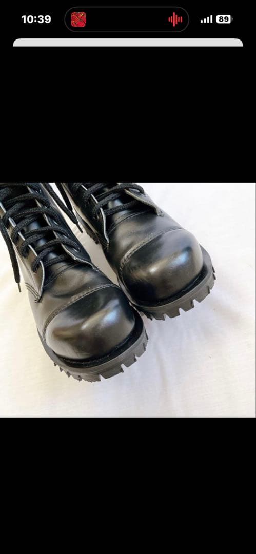 GETTA GRIP ブラックハイカットブーツ 24.0