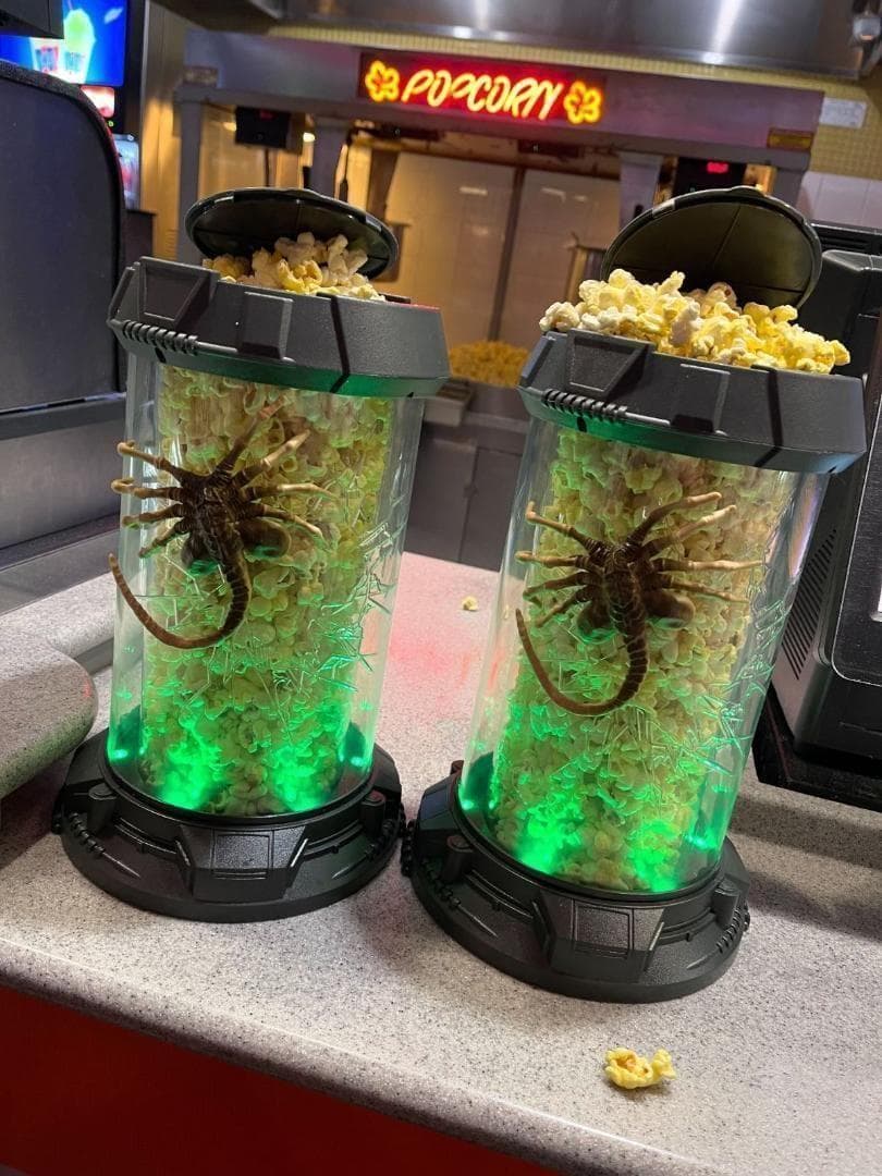 ALIEN ROMULUS フェイスハガー ライトアップ ポップコーン バケット