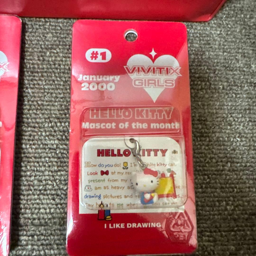 ハローキティ ぬいぐるみ VIVITIX GIRLS イーゼル レア