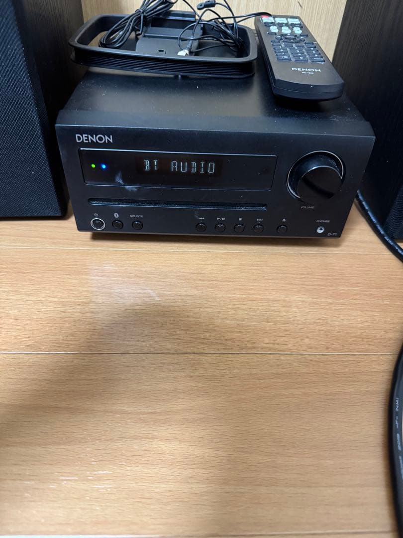 DENON デノン　レシーバーシステム　D-T1 スピーカー　コンポ　オーディオ