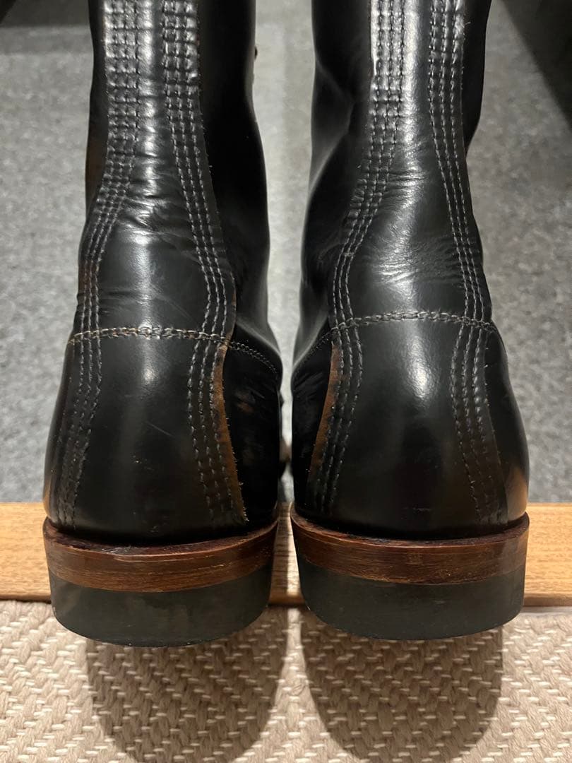 9E 110周年限定 レッドウィング 2015 ハンツマン 編み上げブーツ　茶芯