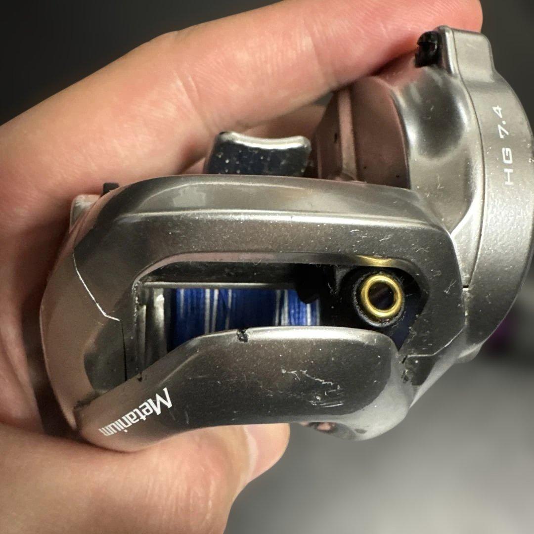 メタニウムMGL HG 7.4 ベイトリール