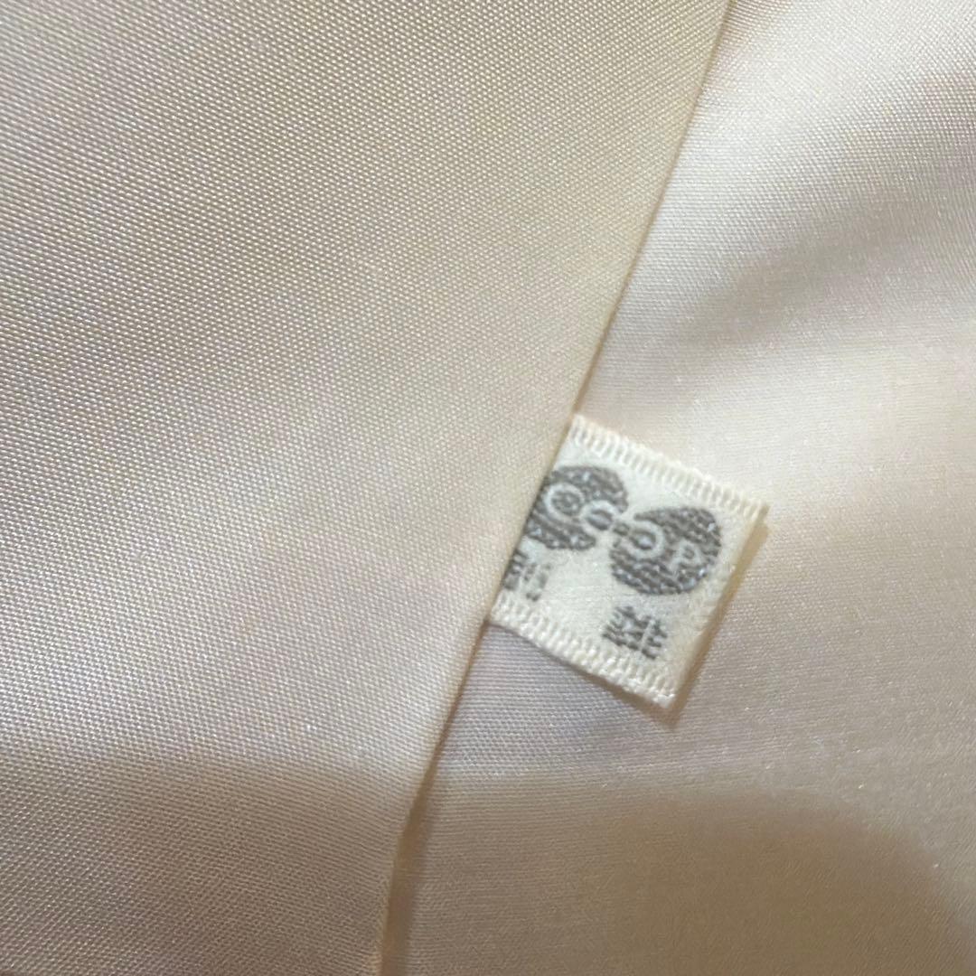 正絹未使用訪問着５点セット【長襦袢 袋帯 帯締め 帯揚げ】