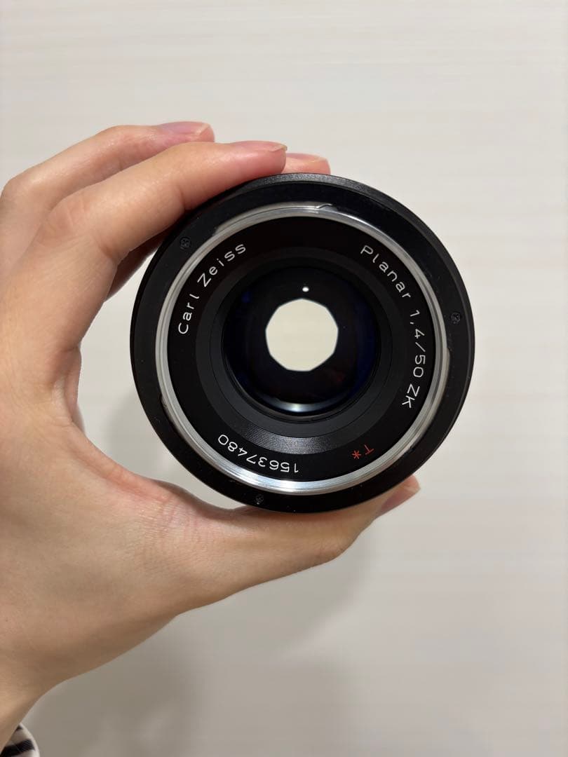 レンズ(単焦点) carl zeiss planar 50mm f1.4 zk
