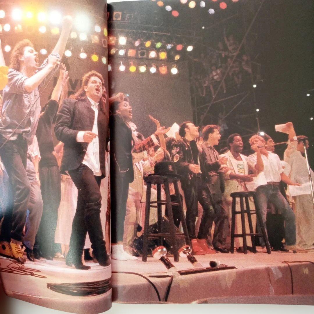 ライブエイド コンサート　写真集