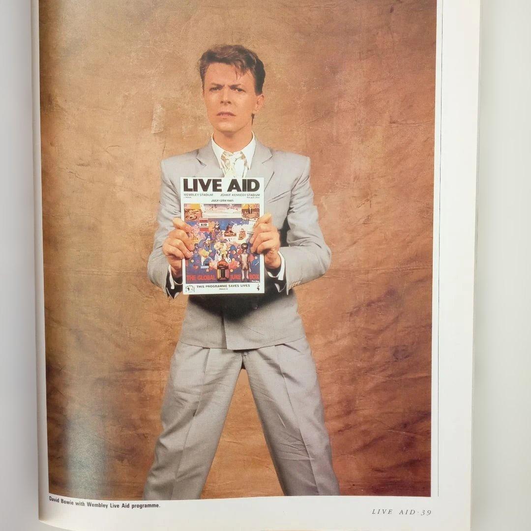 ライブエイド コンサート　写真集