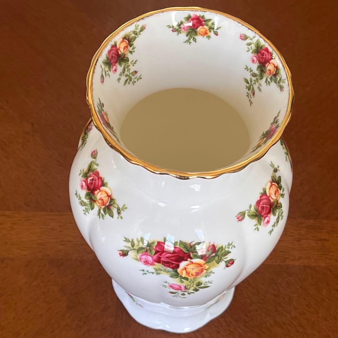 【希少品】ロイヤルアルバート★オールドカントリーローズ★大きな花瓶