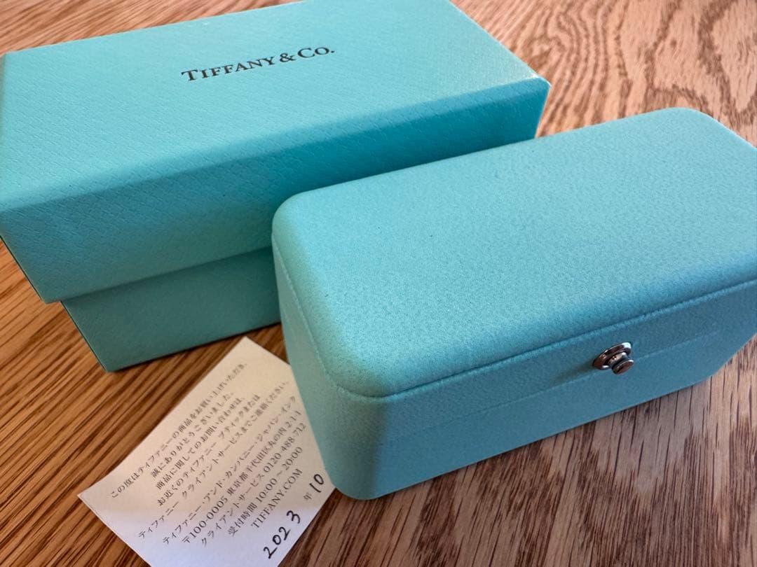 ティファニー ソリティア ダイヤモンド スタッド ピアス ローズゴールド 片耳