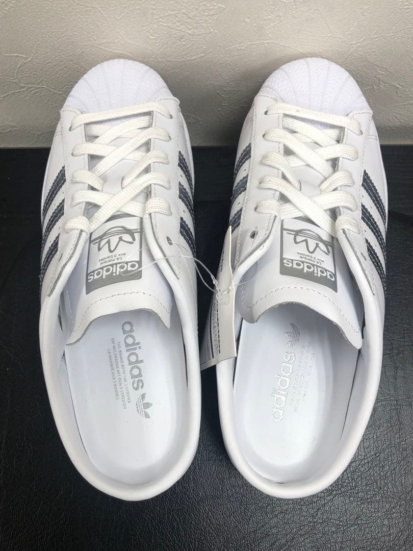 ■新品★24cm★アディダス スーパースター ミュール★サンダル　スライド■
