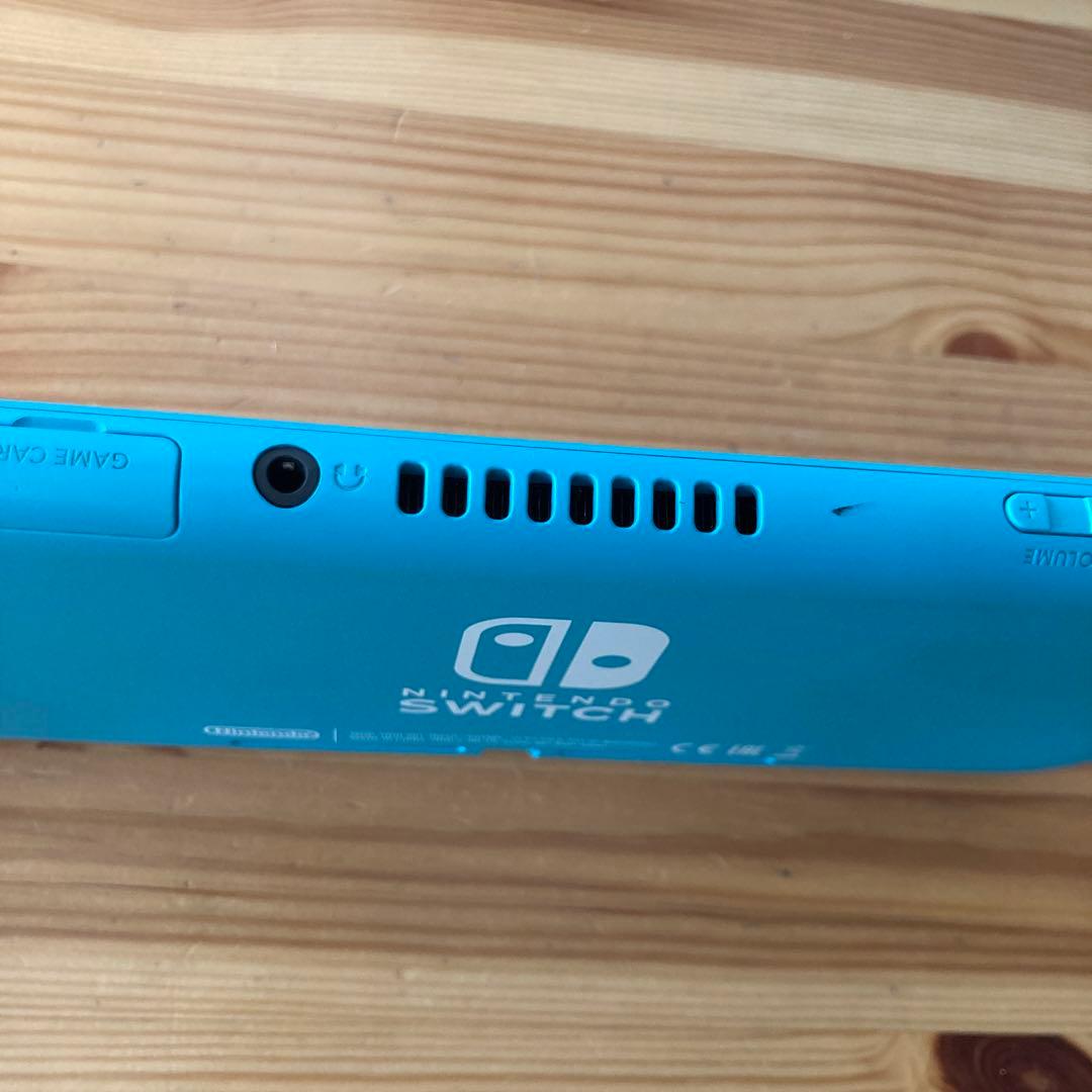 任天堂スイッチライト ターコイズ　ジャンク