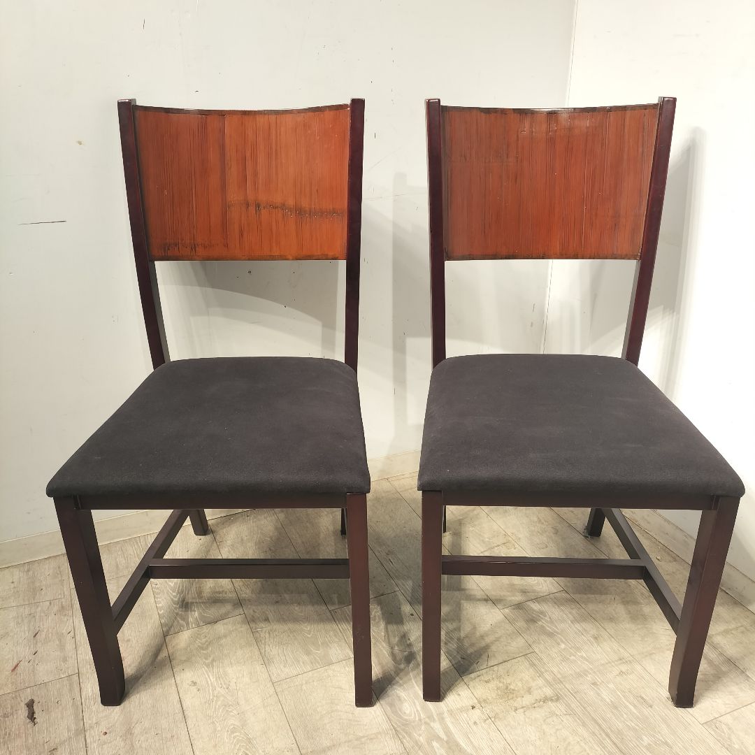 M♦クワイエットアワード　椅子2脚セット　バンブー