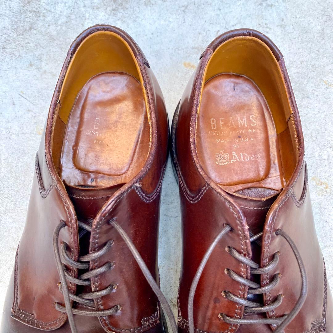 ka-joe様Alden9976★サイズ7D★コードバン★バーガンディ★プレーン