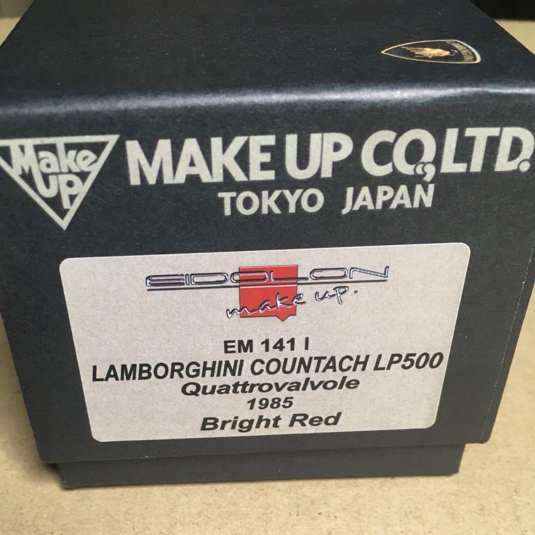 ミニカー MAKEUP Lamborghini Countach LP500 1985