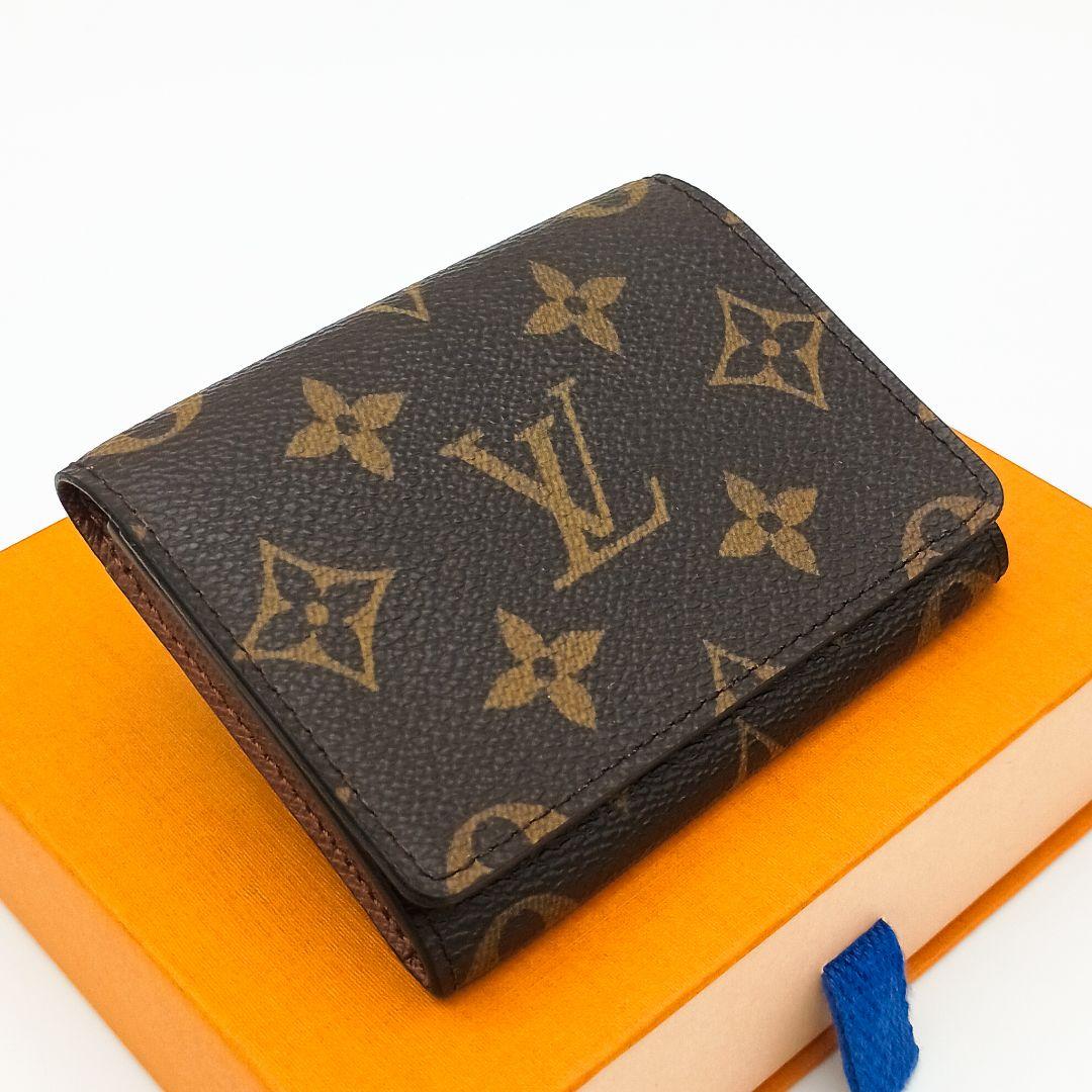 【美品SS】ルイヴィトン　カルトドゥヴィジット　モノグラム　名刺入れ