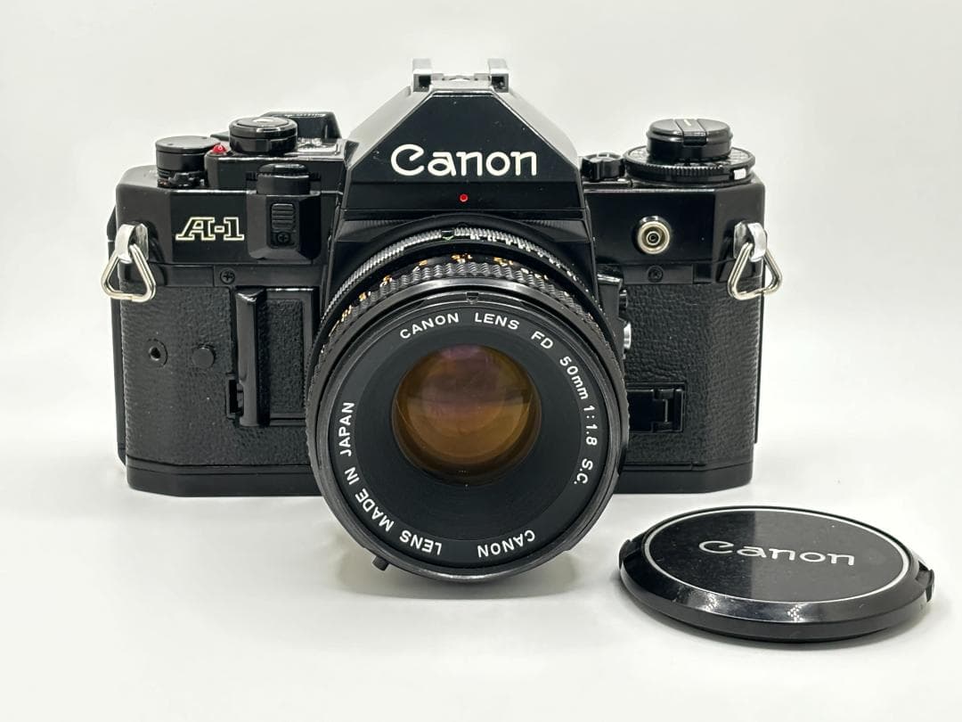 Canon キャノン A-1 レンズ付 FD 50mm f/1.8 S.C 美品