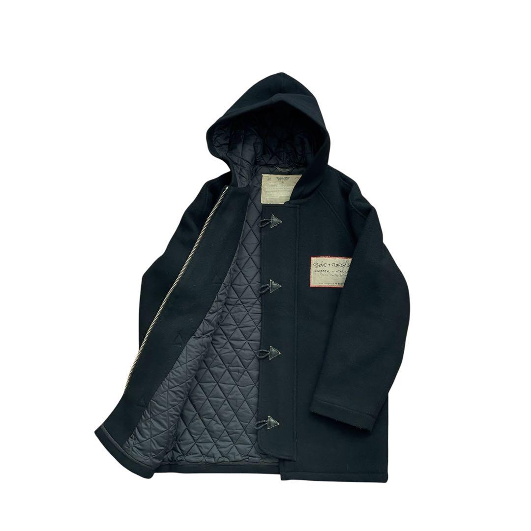 GDCジ-ディ-シ- 03s 日本製 ウール 中綿キルティング ダッフルコート