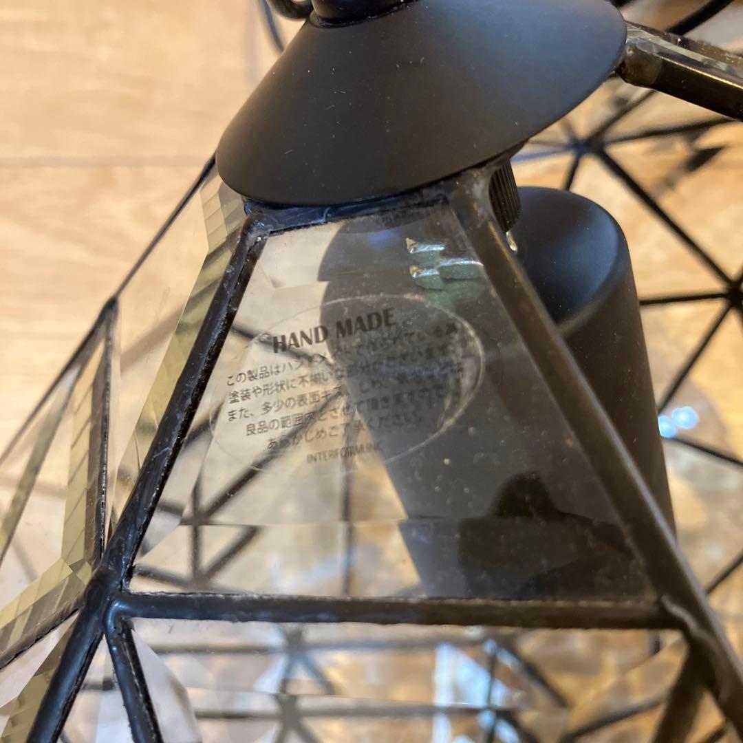 美品　tramonto トラモント　シーリングライト　吊り下 クリスタル　e26