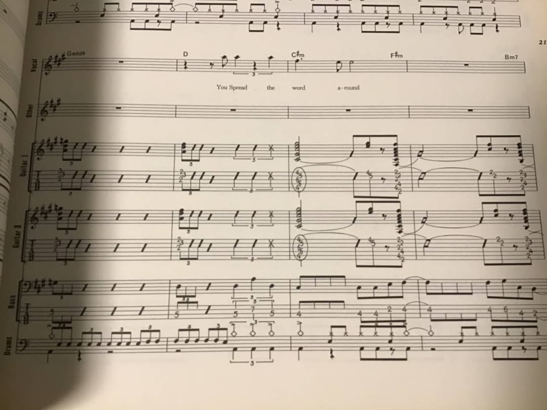 ★楽譜/シンリジィ/ベスト/タブ譜/バンドスコア/シンリジー