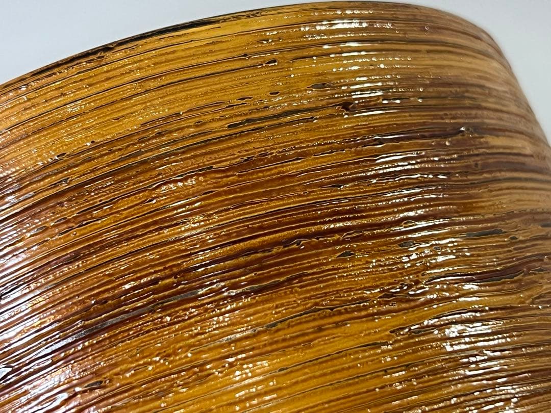 DT751 茶道具 輪島塗糸目 建水 共箱