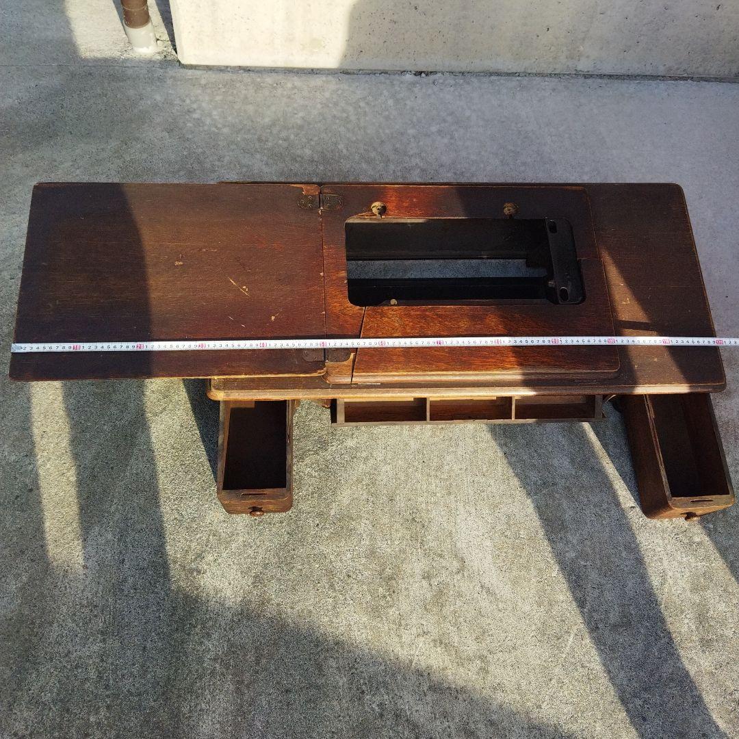ミシン台　レトロ　希少　机　アンティーク