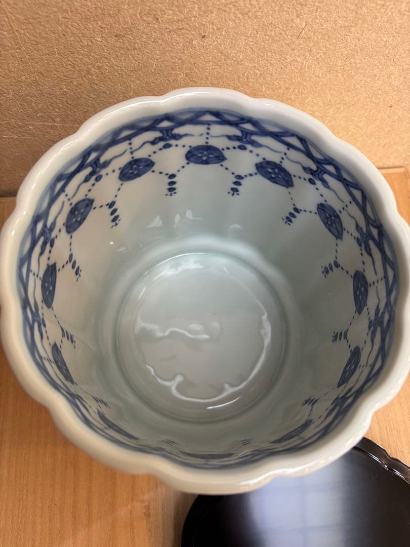 桶側の水指　玉堂窯