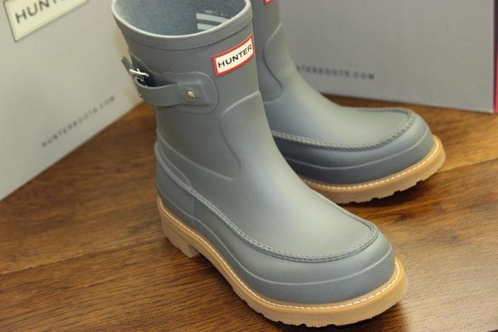 HUNTER ハンターオリジナル モックトゥ ショート レインブーツ UK7