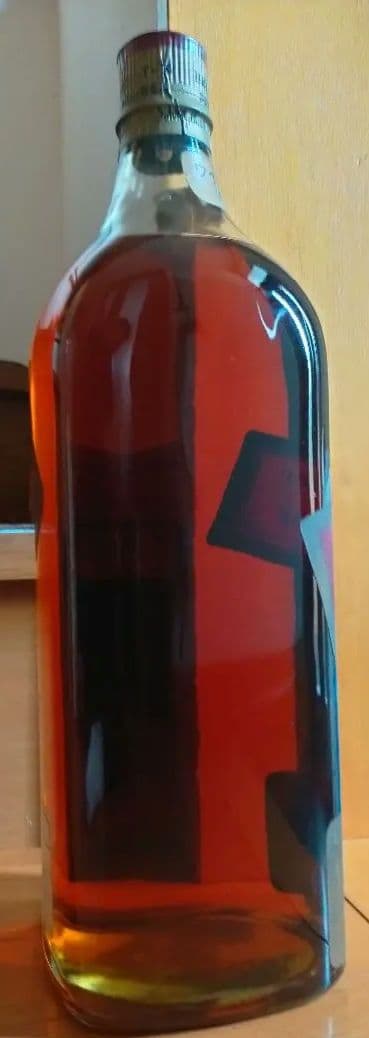 50年以上前のジョニーウォーカー レッドラベル ガロン(4500ml) ボトル