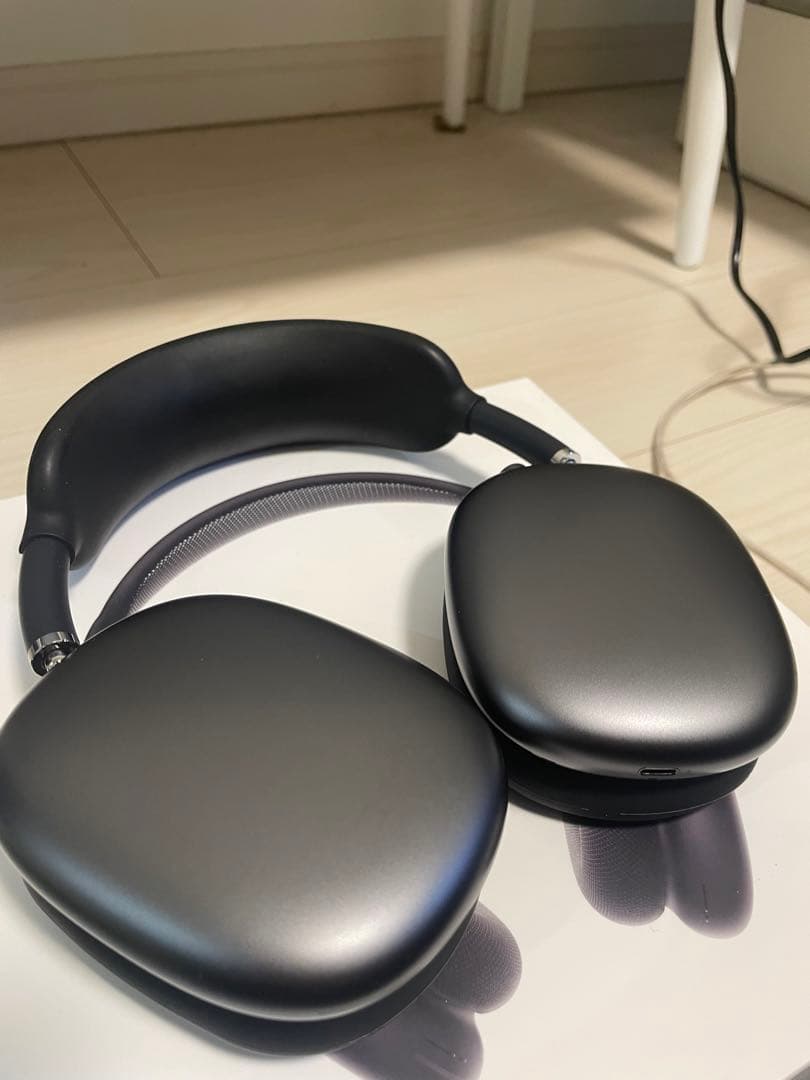 新品Apple AirPods MAX ワイヤレスヘッドホンスペースグレー保証付
