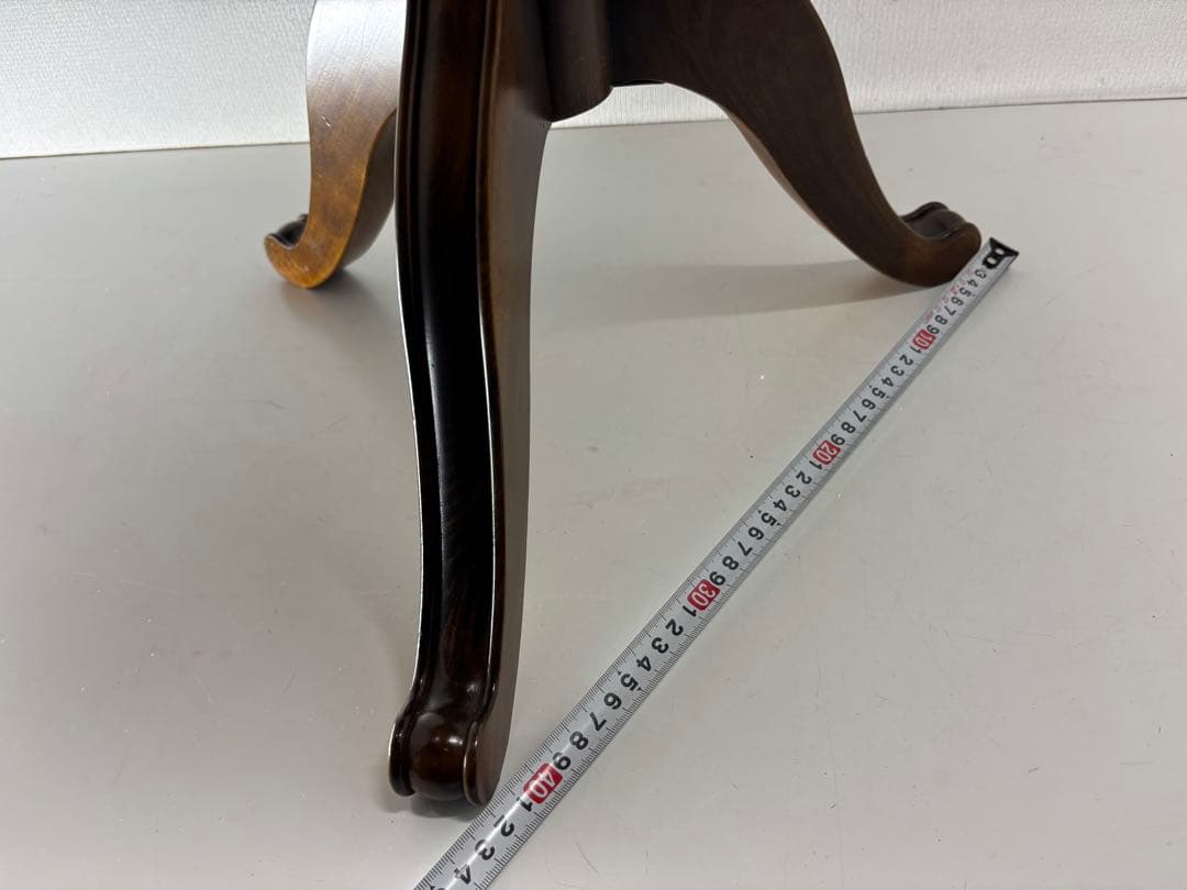 カリモク karimoku コロニアル ウォルナット 丸テーブル サイドテーブル