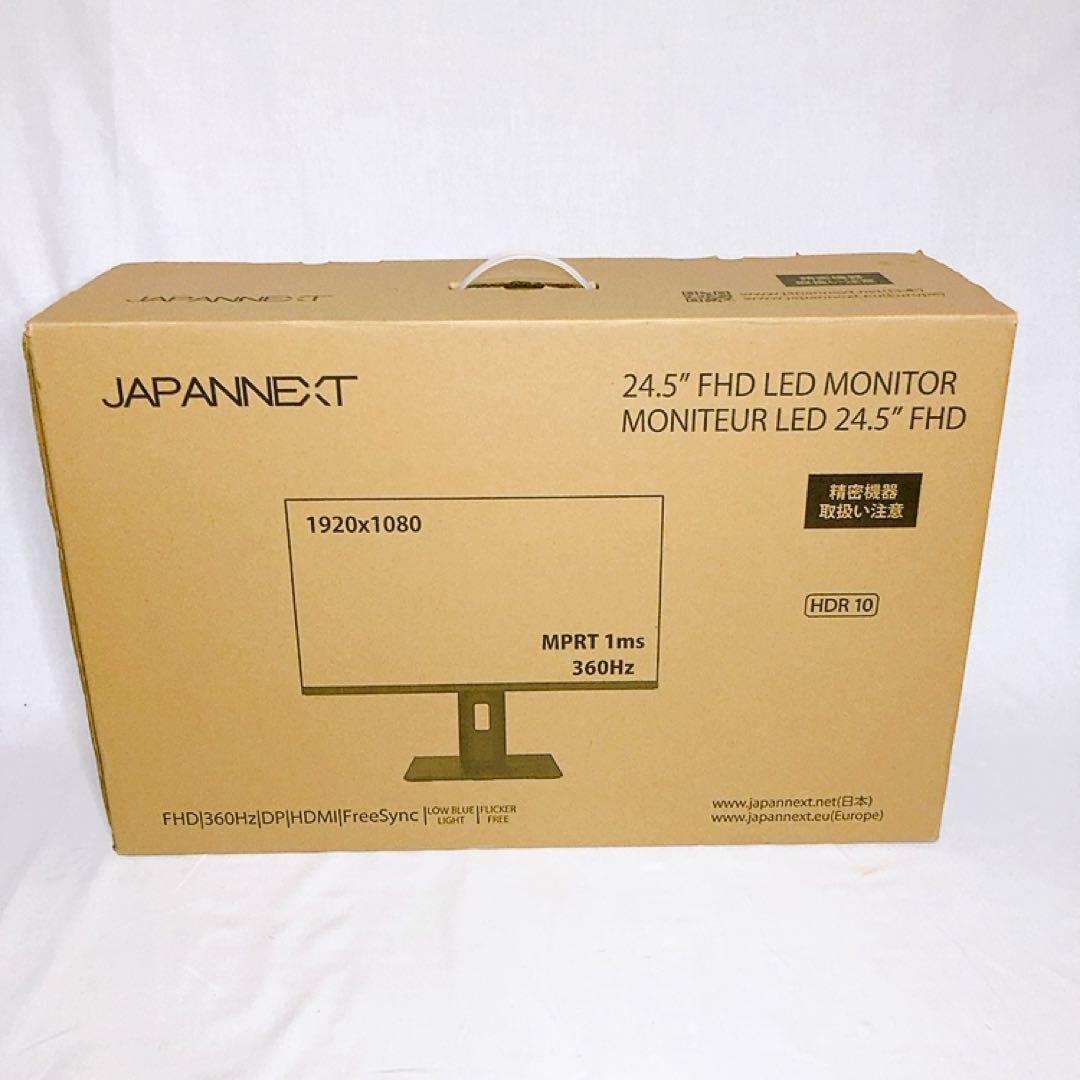 JAPANNEXT ゲーミングHD 360Hz JN-IPS245FHDR360