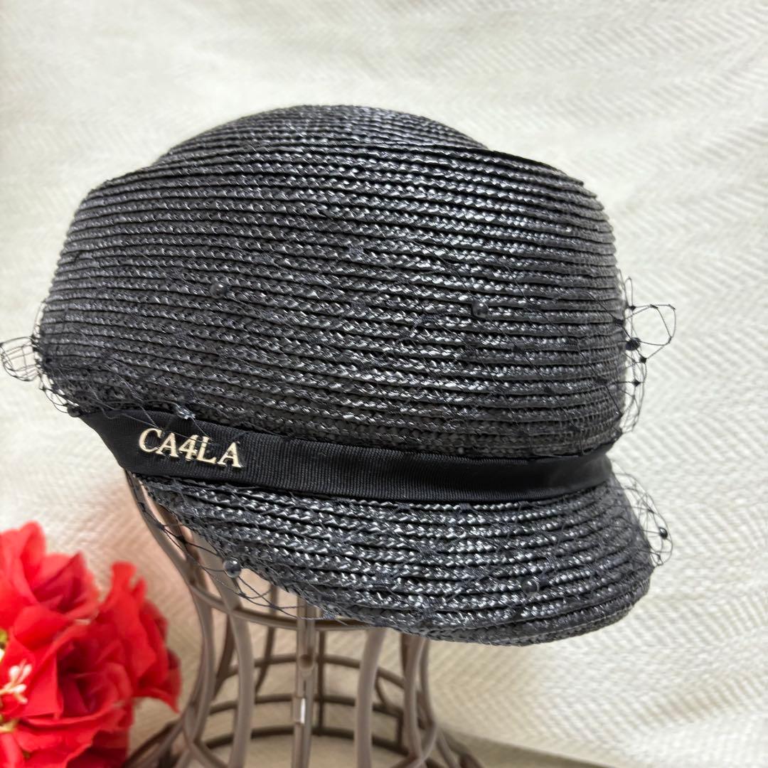 CA4LA Atelier Made VICKY.S ラフィア キャスケット