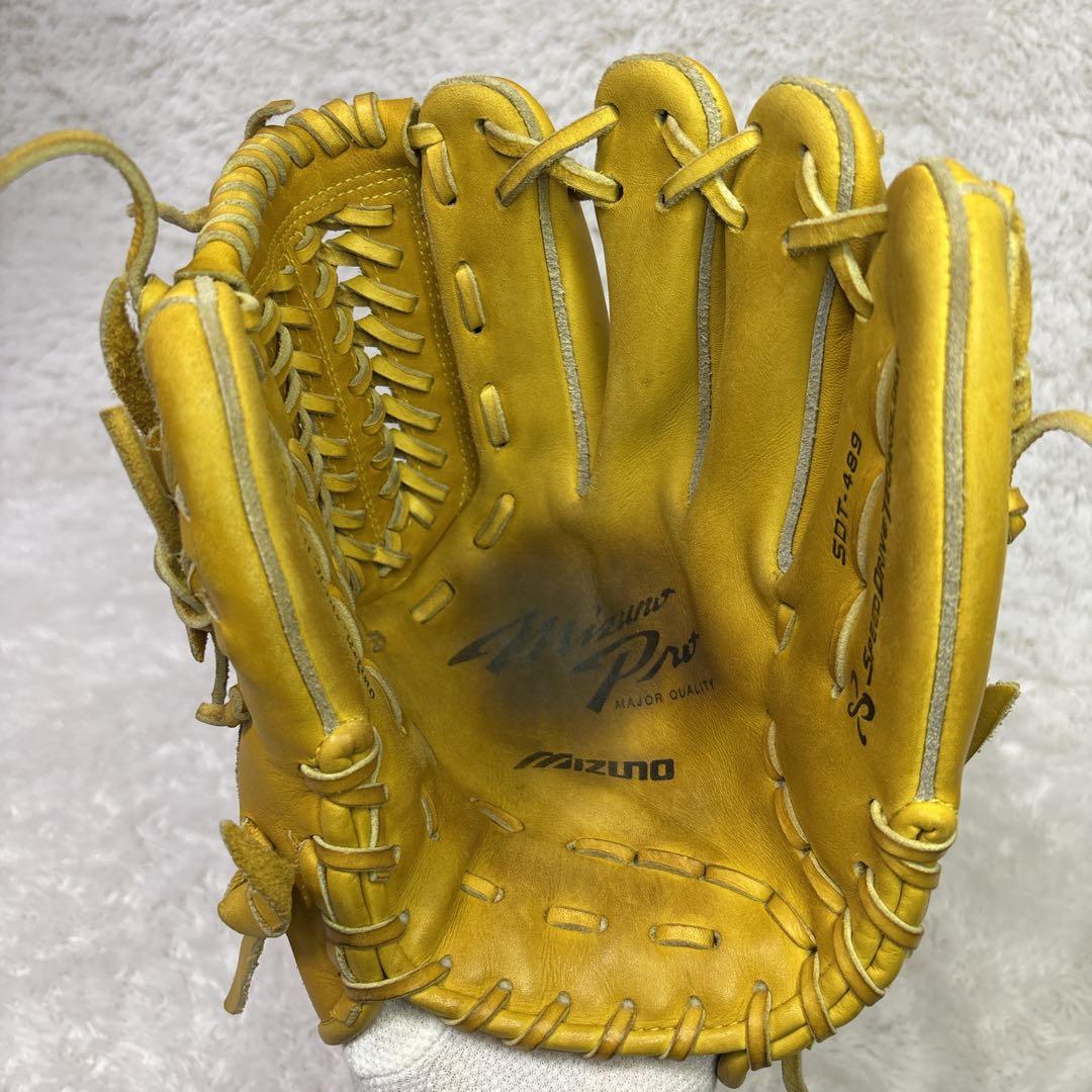 Mizuno Pro ミズノプロ 軟式グローブ 一般用　内野手　刺繍入り