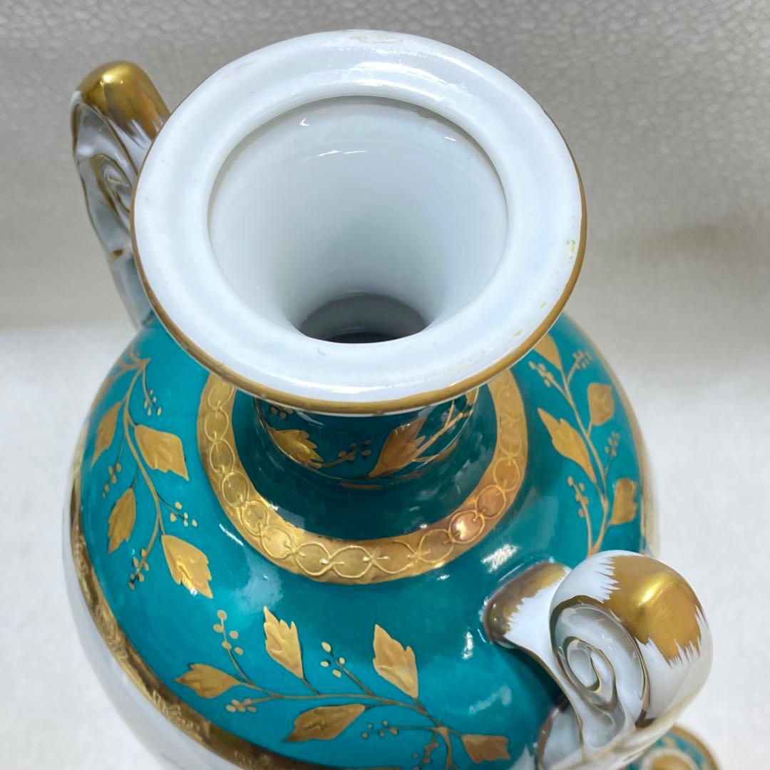 Paris  パリスロイヤル 洋磁器蓋付き大型花瓶 アンティーク 一対