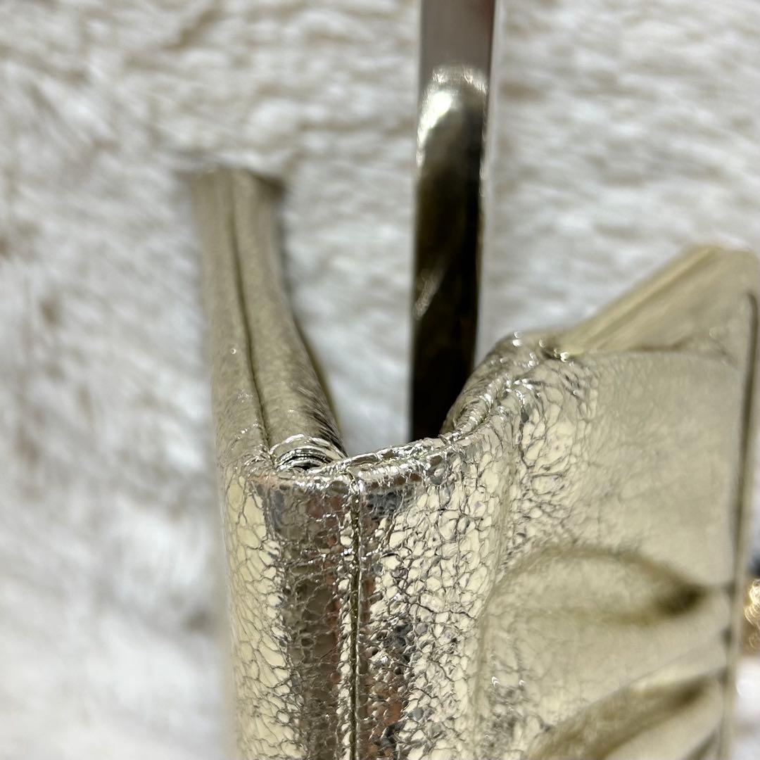 【新品・未使用】 ANNA SUI がま口財布 インザバスケット ゴールド 猫