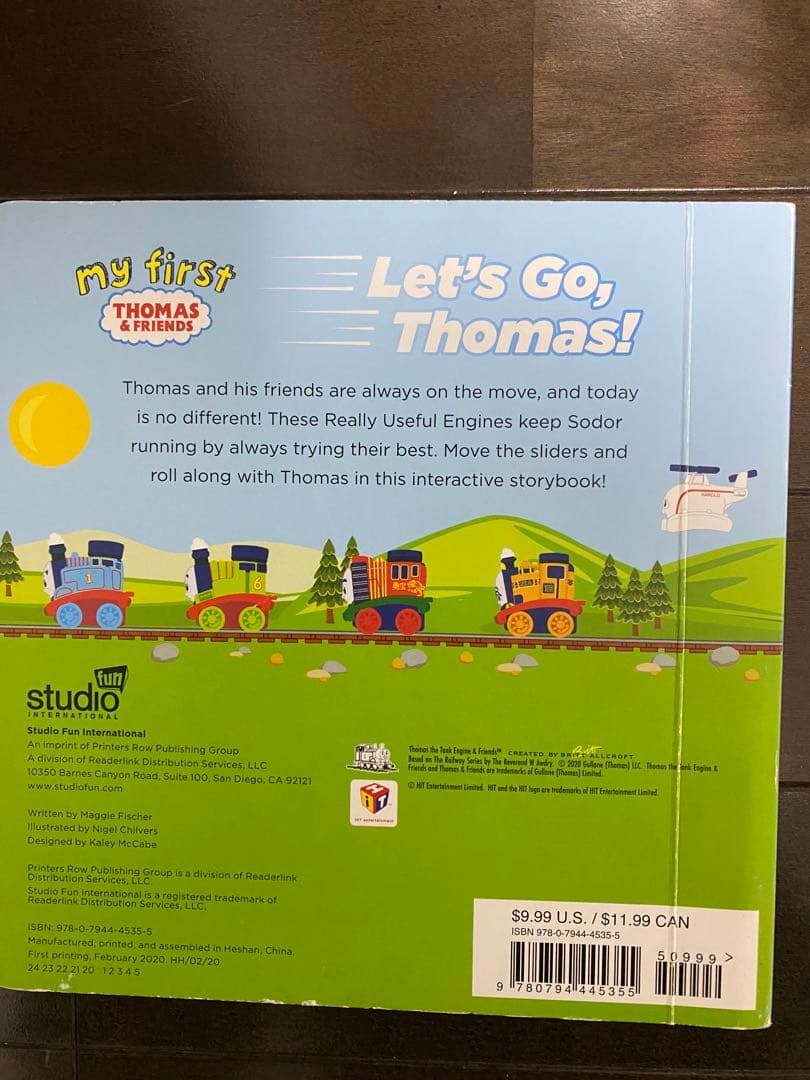 新品 海外版 トーマス 英語 Busy Books 3冊セット フィギュア10体