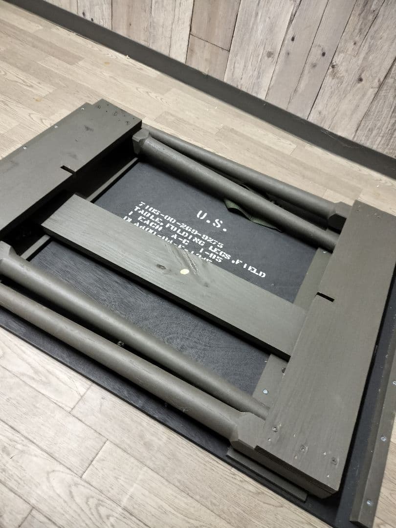 USタイプ　ヴィンテージ　テーブル　折畳式