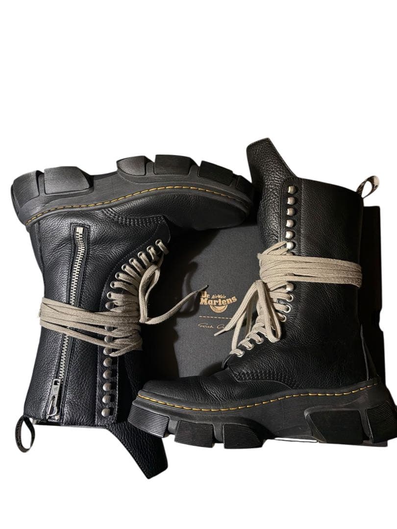 ニ*ス様 【迅速配送可能】 Rick Owens Dr.Martens 1918