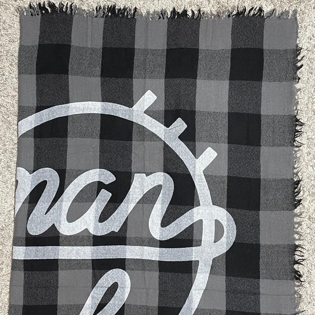 美品 HUMAN MADE ❤️ WOOL STOLE BLACK マフラー