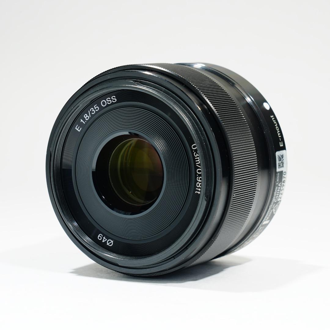 【美品】動作◎ SONY E 35mm F1.8 OSS 神レンズ 870