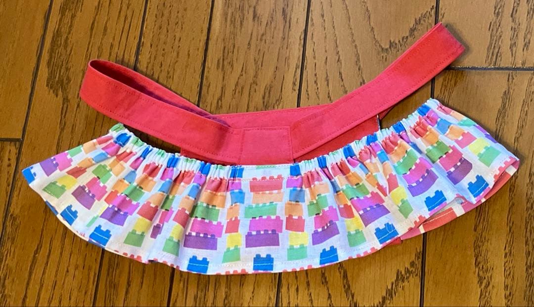 ラボ服⭐︎らぼ服 おもちゃのブロック柄ワンピ＆楽ちんゆったりワンピ4着