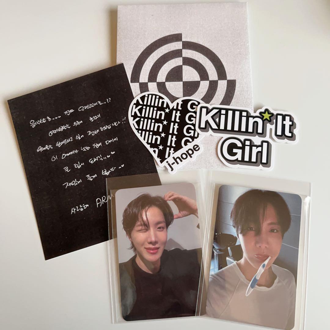 BTS j-hope Killin' It Girl サノク ギフト 抜けなし