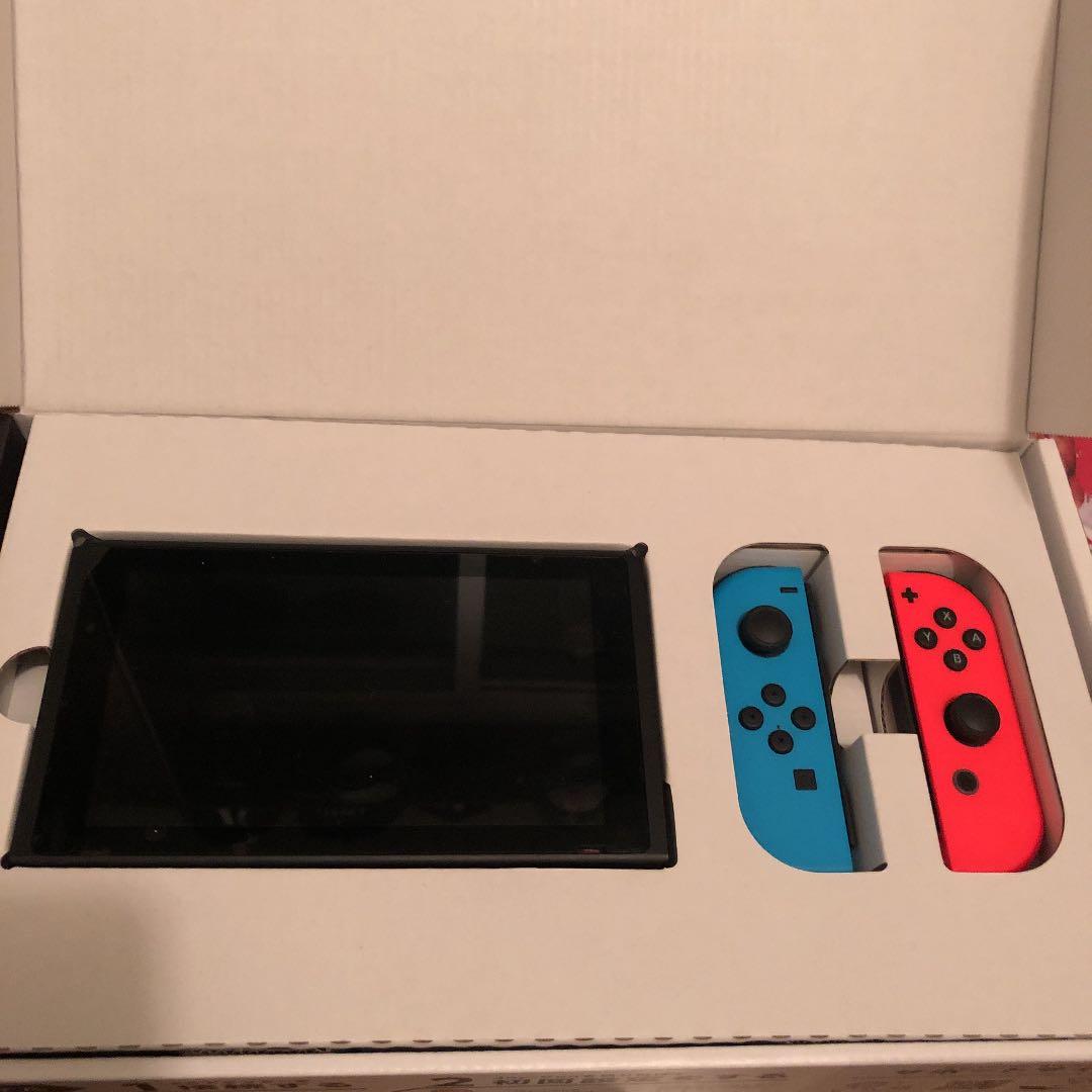 【即発送】Nintendo Switch 本体(ソフト2点+コントローラー2点)
